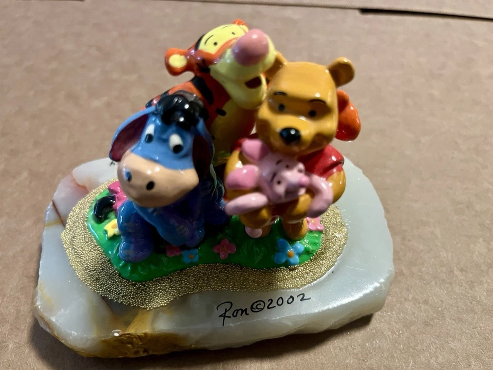 Ron Lee Winnie The Pooh Piglet Tigger Eeyore Disney Statue Figurine 2002 RARE! - Image 3 of 4