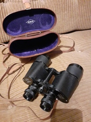 altes Fernglas Scanlux 7x50 Field 7.1 ' 5oer Jahre 