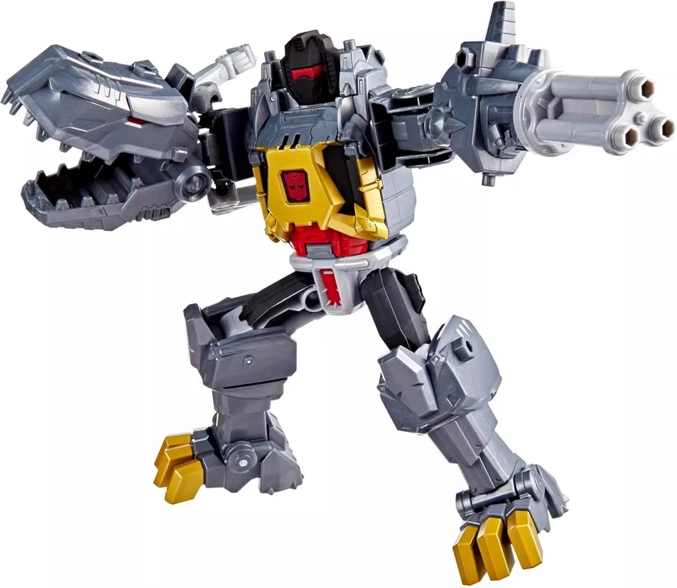 New Transformers Grimlock Autobot Hasbro Cyberworld Action Figure Dinosaur Toys - Image 2 of 4