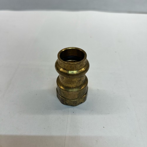 1/2" Press x FPT Female Adapter Brass Lead Free Copper Press USA