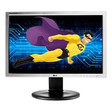 Schermo PC 22 " LG Flatron E2210PM-SN 16:10 DVI VGA 1680 x 1050 LCD TFT TN LED