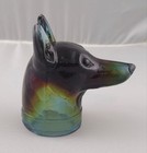 Boyd's Crystal Art Glass DOBERMAN PINSCHER # 2 Dog's Head RUBINA 6-12-79 NOS — photo 6
