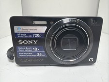 Sony Cyber-shot DSC-W690 16.1MP CCD Vintage Digital Camera - 100 Working-Black