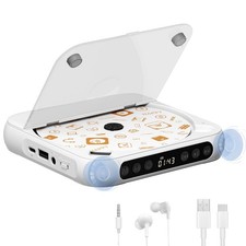 Portable CD Player, Personal CD Player with Bluetooth for Home, Rechargeable ...