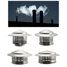 Chimney Rain Cap Cap for Chimney Pots Protector Rain Cover Breathable Cap