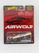 Hot Wheels Pop Culture Premium Series Airwolf Helicopter 1:64 NEW & SEALED