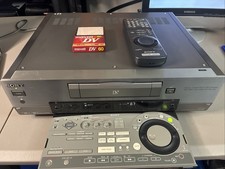 Sony DHR-1000 Professional MiniDV Video Cassette Recorder - Remote  TESTED READ