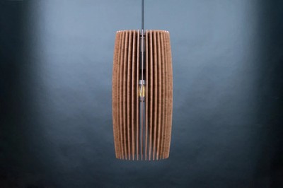 Mid Century Modern Wooden Pendant Light Scandinavian Ceiling Lamp Modern Fixture
