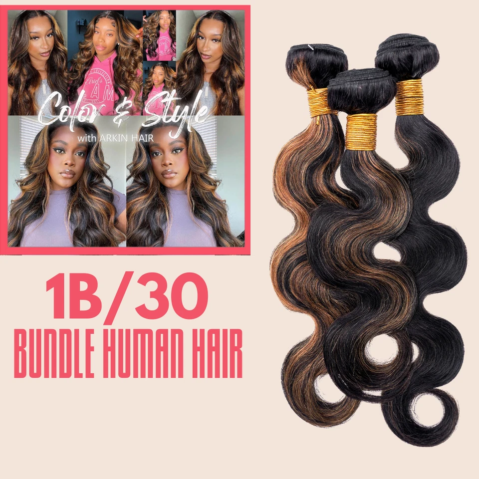 Body Wave пучки человеческих волос расширение 100% бразильский Remy человеческих волос реальный - Изображение 2 из 4