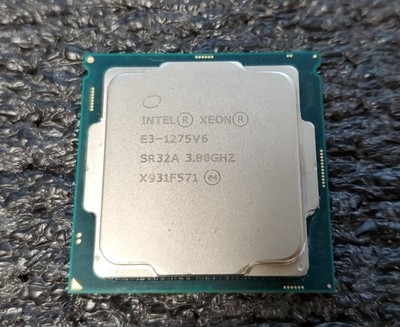 Intel Xeon E3-1275 v6 3.8GHz 4-Core Desktop CPU LGA1151 SR32A