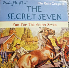 THE SECRET SEVEN - Fun For The Secret Seven - Audio CD Book Promo : Enid Blyton
