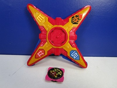 POWER RANGERS NINJA STEEL DX RED NINJA STAR BATTLE MORPHER mmpr SPIELZEUG