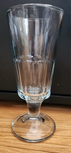 Vintage Soda Fountain Goblet 8 3/8" Tall