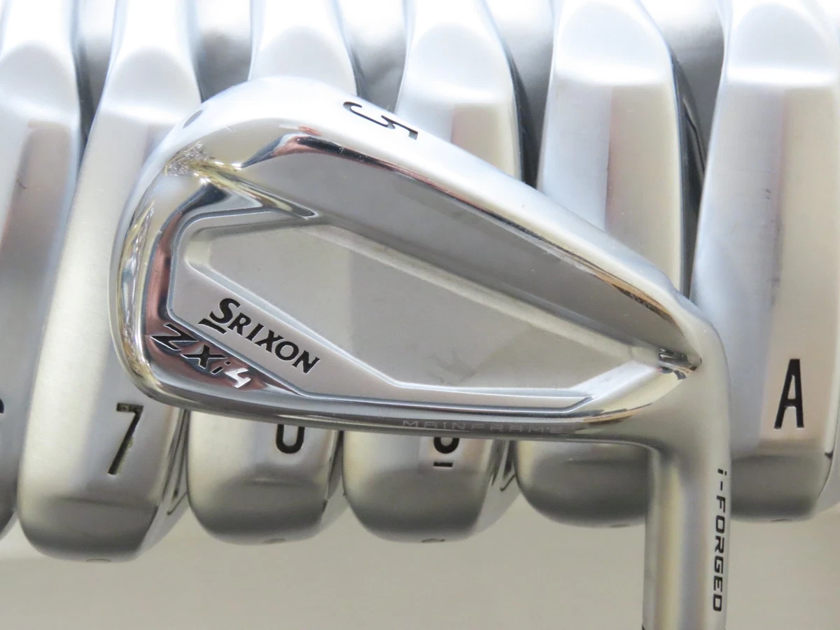 Used Srixon ZXi4 Iron Set 5-PW,AW KBS Tour Lite Regular Flex Steel