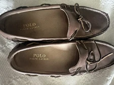 Polo Ralph Lauren Driving   Loafer Brown Leather Reynold Size 11.5D 11721