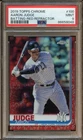 2019 Topps Chrome Red Refractor /5 Aaron Judge PSA 9 Mint Yankees MVP