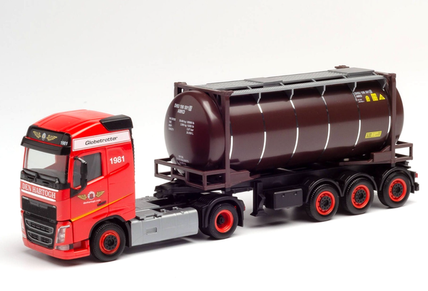 "Herpa 311526 - 1:87: Volvo Fh Gl. Swapcontainer-Sattelzug \"Den Hartogh\" (Nl)"-image