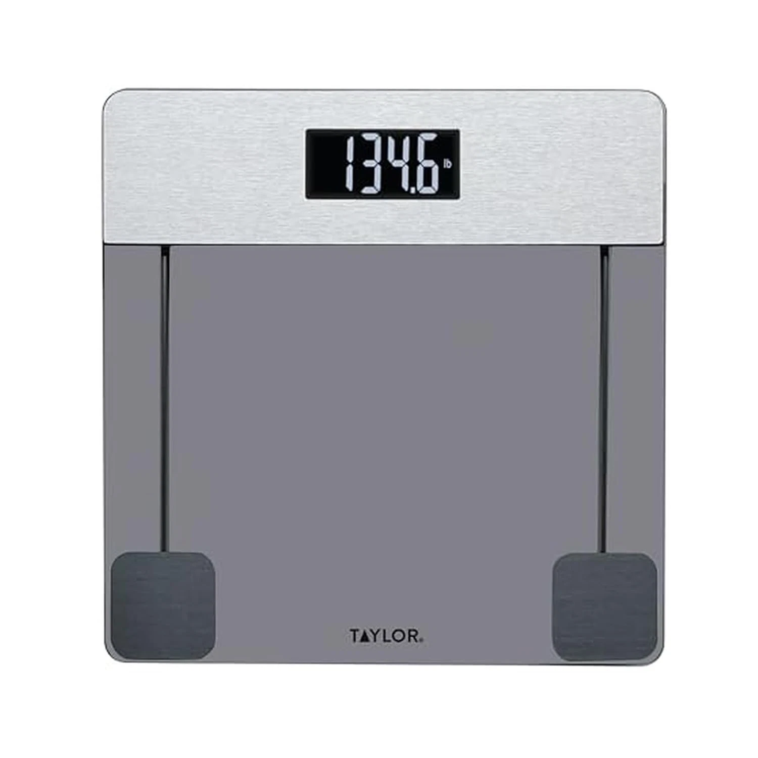 Taylor Digital Glass Bathroom Scale, Scale for Body Weight, Clear