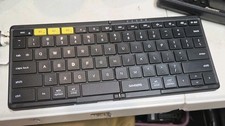 Samsers Full-Size Foldable Bluetooth Keyboard, KF08X Wireless Folding Keyboard