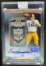 2021 Panini Eminence Terry Bradshaw NFL Shield Auto Silver Bar #/8 Steelers