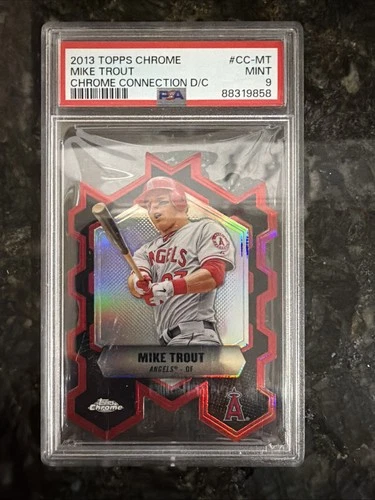 2013 Topps Chrome - Chrome Connections Die-Cuts Mike Trout #CC-MT
