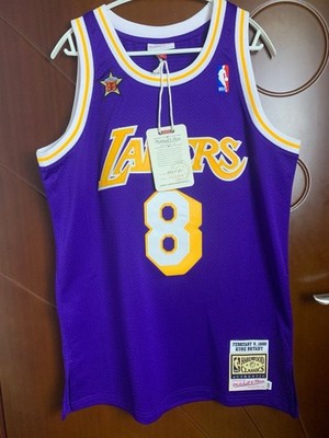Mitchell Ness Lakers Kobe Bryant 1998 All Star Purple  Authentic Jersey Size M40