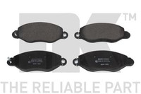 Bremsbelagsatz Scheibenbremse NK 222558 FüR Ford Transit Tourneo Bus F_E_ F_F_