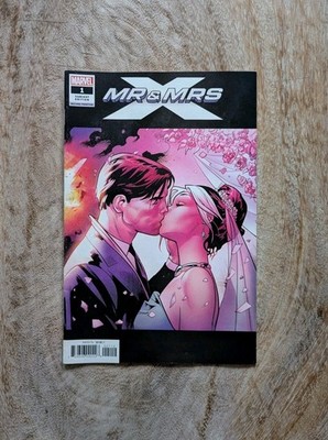 Mr & Mrs X #1 2nd Print Variant Marvel Comics 2018 Rogue & Gambit Kissing Cover