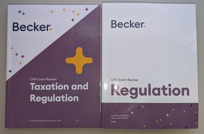 Becker CPA Exam Review Taxation and Regulation Bundle