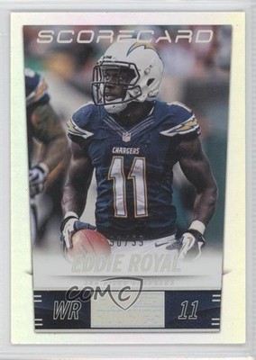 2014 Panini Hot Rookies Scorecard 90/99 Eddie Royal #179 2r5