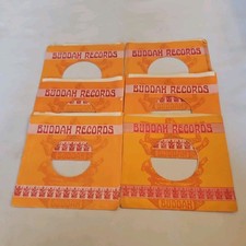 45 RPM 7" RECORD SLEEVES CO. SLEEVE 6 PACK SEE PHOTO Buddah Records SLV380