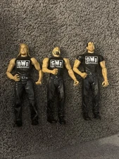 WWE Jakks Pacific NWO Back + Bad R-3 Tech Kevin Nash Hulk Hogan Scott Hall