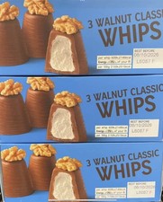 3 x M&S Classic Walnut Whips Smooth milk chocolates (3x85g)-Same Day Dispatch