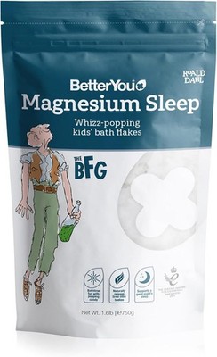 BetterYou Magnesium Whizz-Popping Kinder Badeflocken, Lavendel - 750g
