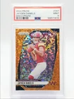 JAYDEN DANIELS 2024 PANINI PRIZM ROOKIE DISCO COMMANDERS RC PSA 9 Q0004