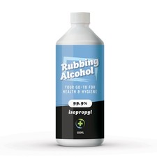 Rubbing Alcohol 500ml ? 99% Pure Isopropanol IPA for 500 ml (Pack of 1) 