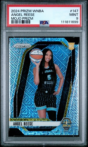 Angel Reese [Mojo] #147 2024 Panini Prizm WNBA card