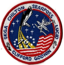 NASA SPACE SHUTTLE STS-76 MISSION PATCH
