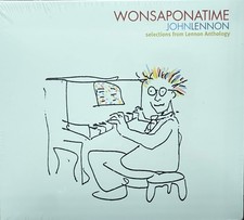 JOHN LENNON WONSAPONATIME CD Cap 97639-2 PROMO SEALED 1998 Beatles 