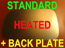 FITS TOYOTA COROLLA 01-05 DOOR WING MIRROR GLASS STANDARD