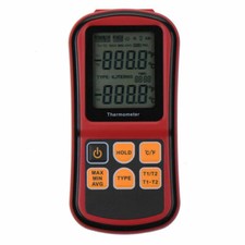 Dual-Channel-Temperatur-Diagnose-Tool-Tester f&uuml;r K/J/T/E/R/S/N Thermoelement mit
