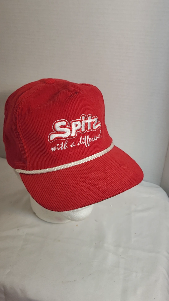 SPITZ WITH A DIFFERENCE Hat Strapback Baseball Vintage Cap red