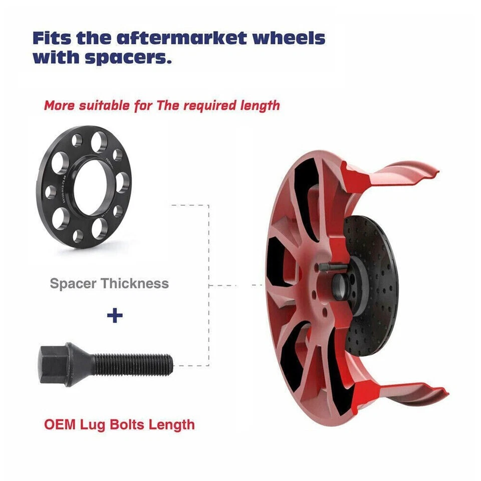 12 + 15 мм 5 x 120 колесные распорки HubCentric для BMW F серии F30 F32 F33 F80 F10 M3 - Изображение 3 из 4