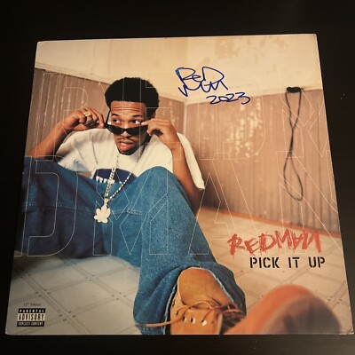 Redman signed autographed Pick It Up vinyl record Beckett BAS COA