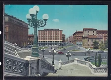 Postcard Bologna Piazza XX Settembre and Hotel Jolly H568