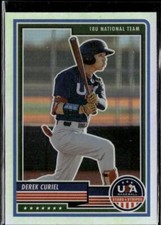2023 Panini USA Baseball Stars & Stripes #6 Derek Curiel Silver