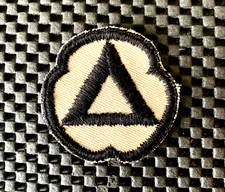 CITIES SERVICE LOGO VINTAGE EMBROIDERED SEW ON ONLY PATCH 2" x 2" NOS