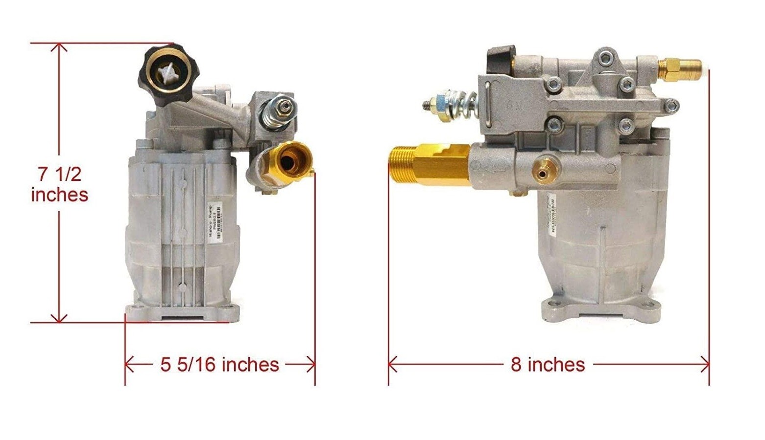 Ersatzpumpe Für Hochdruckreiniger PRESSURE WASHER PUMP Fits Honda Excell EXHA2425-1 EXHA2425-2 EXHA2425-3 Wasserdruck Erhöhen