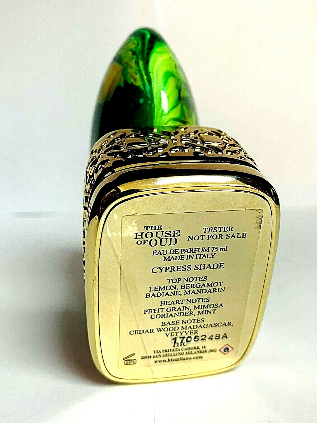 CYPRESS SHADE by The House of Oud 75 ML, 2.5 fl.oz, EDP, as picturised