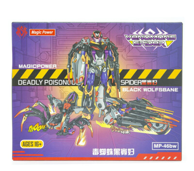 Magic Power MP-46BW Spider Blackarachnia Black Wolfsbdne Figure toy in stock